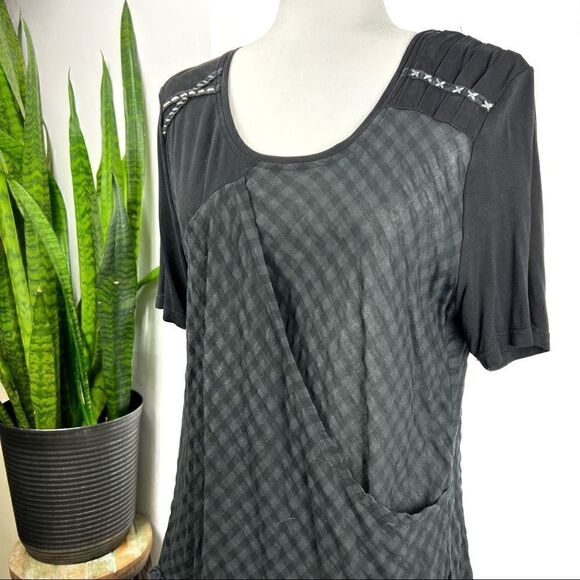 DOMIN T4 Large French Design Mini Dress Tunic Fashion House - Picture 2 of 12